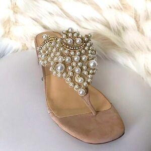 Neiman Marcus Leather Sandals‎ 6/1/2